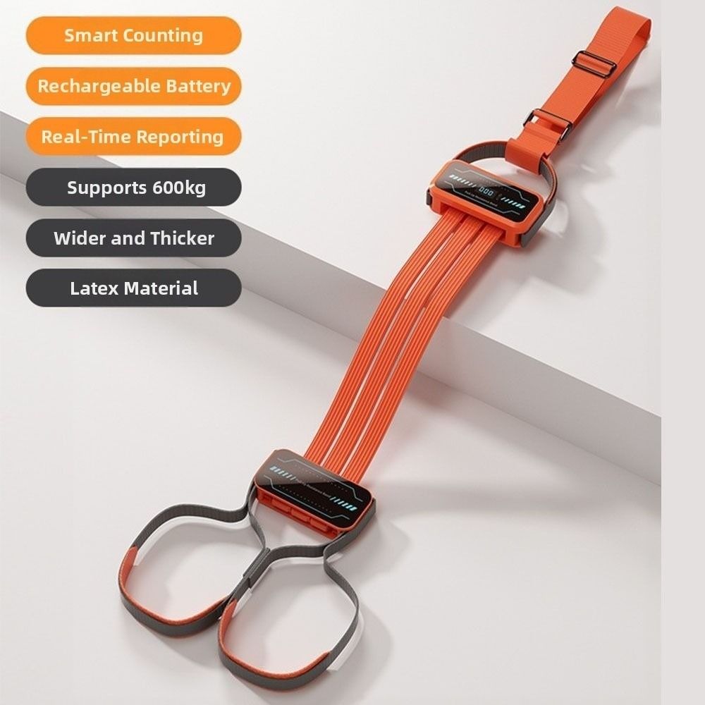 Pull Up Assist Band - 高さ調節可能なプルアップ補助バンド デジタルストラップ スタッカブルデザイン レジスタンスストラップセット 腹筋強化