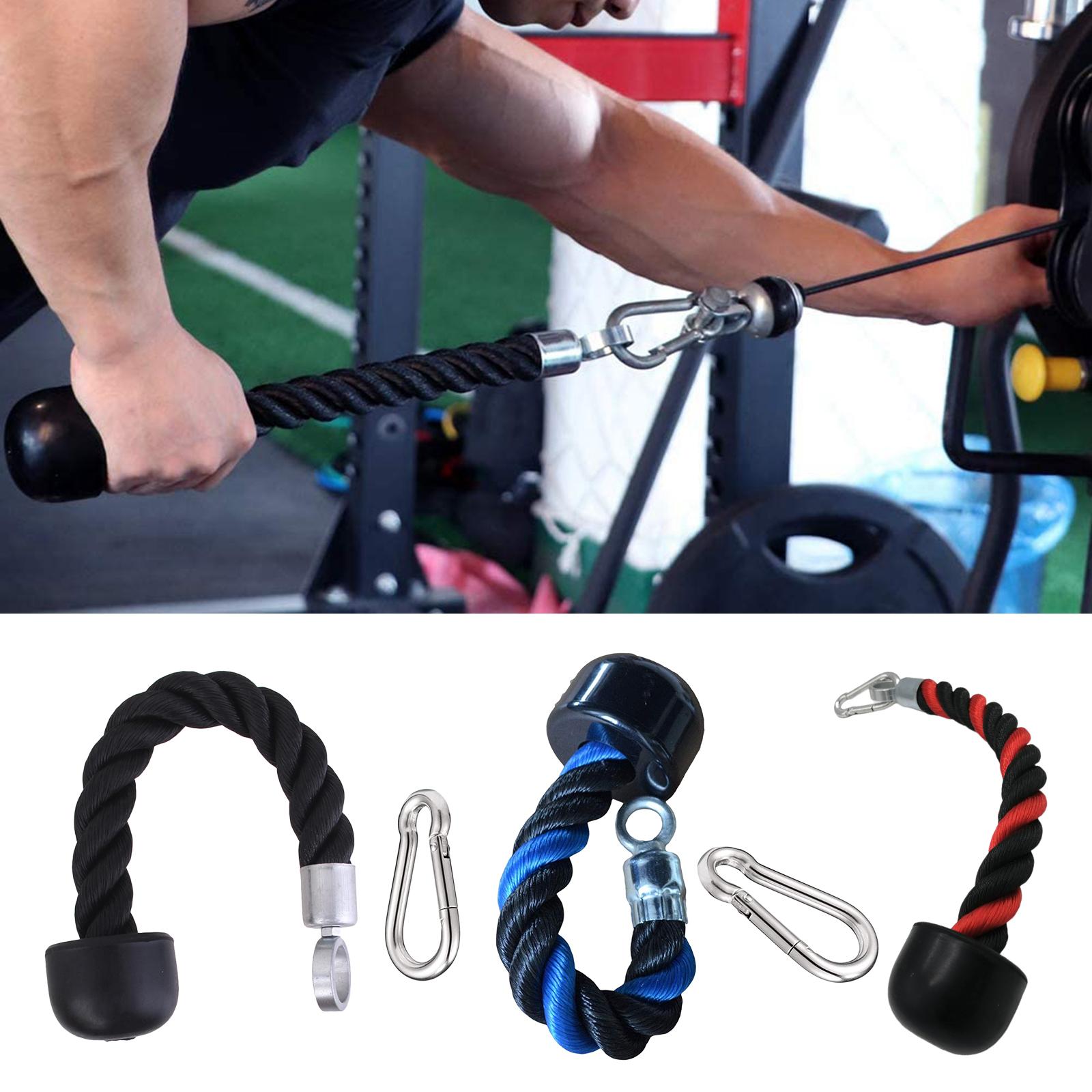 Pull Up Assist Band - ロープ付きのシングルグリッププーリー,牽引バー,ハンドル,筋力トレーニング,腕,筋肉増強のためのアクセサリー