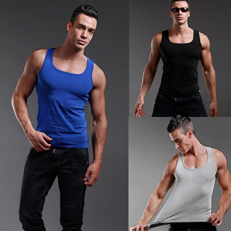 Crossfit Vest - メンズノースリーブスポーツベスト,スクエアネック,ボディービルタンクトップ,汗吸収,伸縮性,ジョギング,ジム,アンダーシャツ