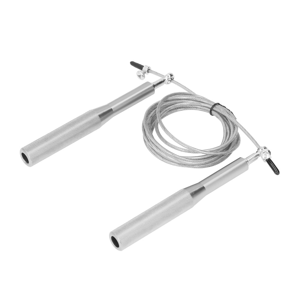 Jump Rope Speed Bearing - ブルー、シルバー、ゴールド、レッドアルミニウム合金スピードジャンプロープアルミニウム合金長さ3メートルユニバーサルスイベルベアリングロープ