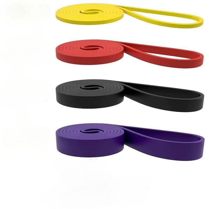 Pull Up Assist Band - 伸縮性のあるラテックス製プルアップ抵抗バンド、ストレッチフィットネスプルアップアシストバンド、ホームジム筋力トレーニングエクササイズ用
