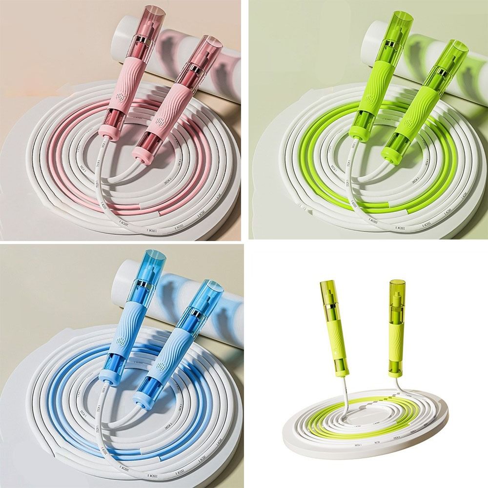 滑り止めスピード縄跳び セグメント化されたダブルベアリング縄 - Jump Rope Speed Bearing のレビューと価格