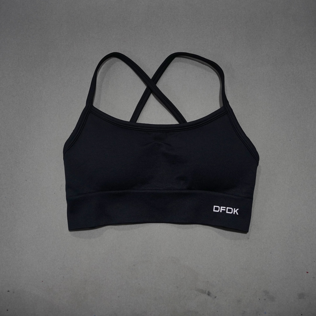 DFDK セクシーなクロスバックヨガブラ シームレス ワイヤ - Crossfit Training のレビューと価格