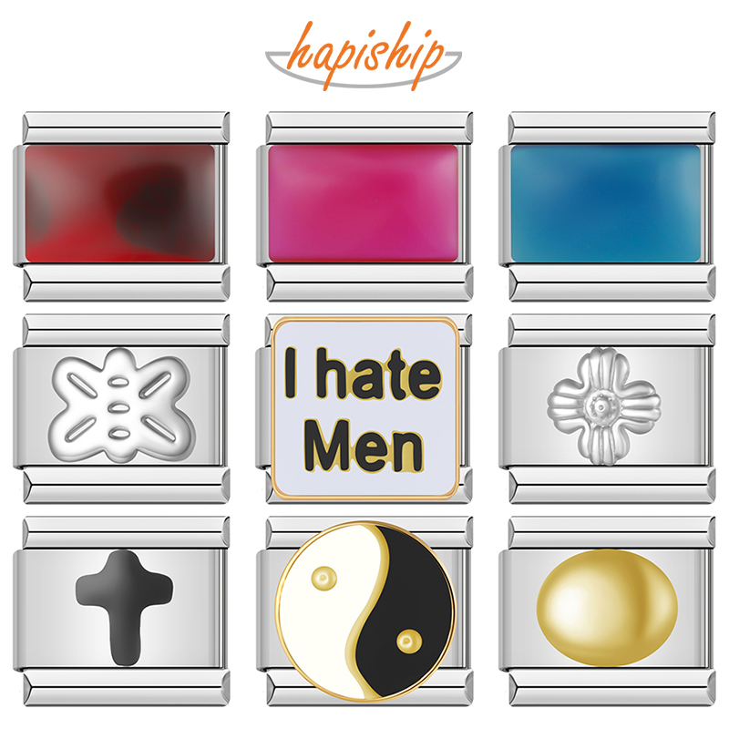 Hapiship ファッション女性クロス蜂の花私は嫌い男性チ - Crossfit Hate のレビューと価格
