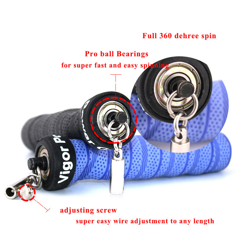 Igor-縄跳び,スポーツ用の調節可能なケーブル,滑り止め, - Jump Rope Speed Bearing のレビューと価格
