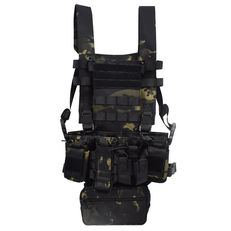 マルチカムタクティカルカモフラージュハンティングベスト、戦闘 - Crossfit Vest のレビューと価格