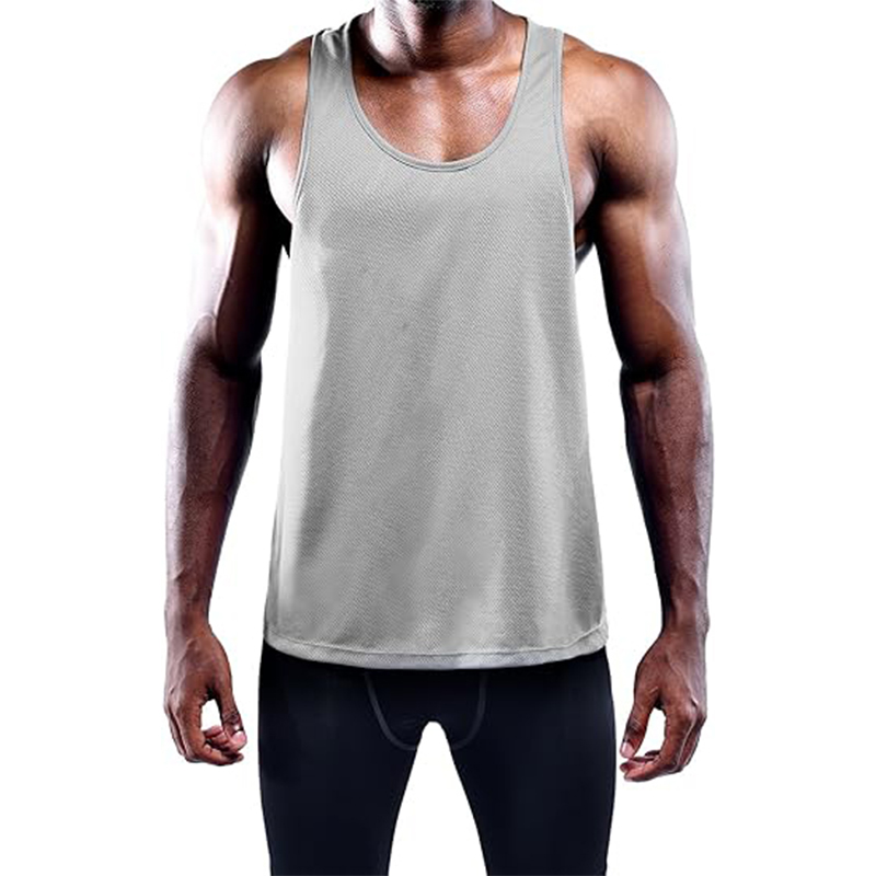 ランニングタンクトップ男性夏のスポーツジムベストクイックドラ - Crossfit Vest のレビューと価格