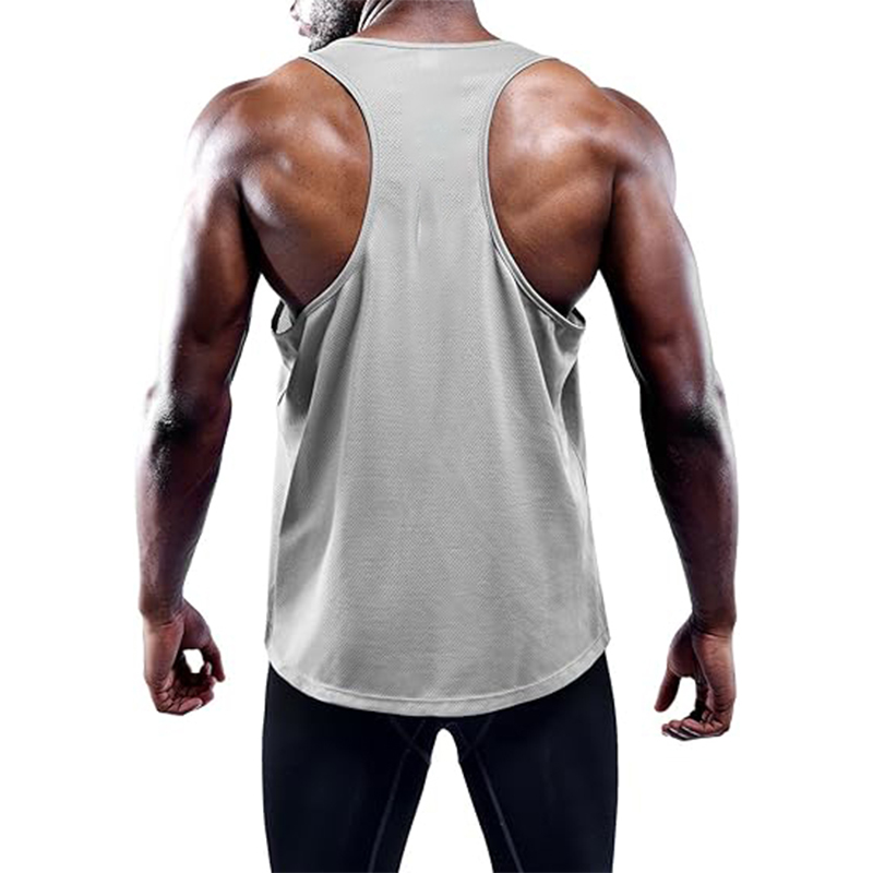 ランニングタンクトップ男性夏のスポーツジムベストクイックドラ - Crossfit Vest のレビューと価格