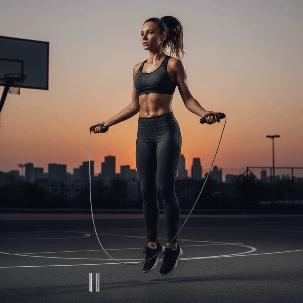 長さ調節可能なジャンプロープ 快適なフォームハンドル スピー - Jump Rope Speed Bearing のレビューと価格